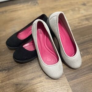 Mary Jane Style Wedge Crocs